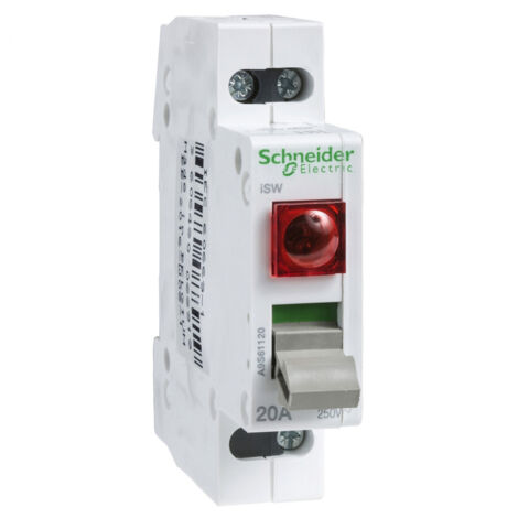 ISW , INTERRUPTEUR avec VOYANT 32A 230V SCHNEIDER A9S61132, Photo ‚àö‚Ä† modifier