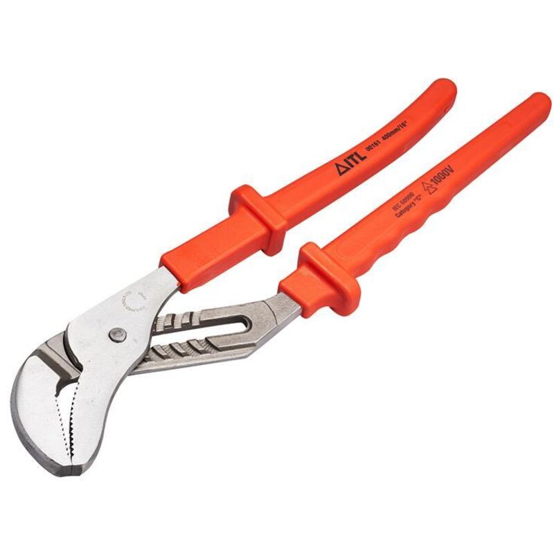 ITL Insulated Groove Joint Pliers 420mm (16in) - Safe & Durable