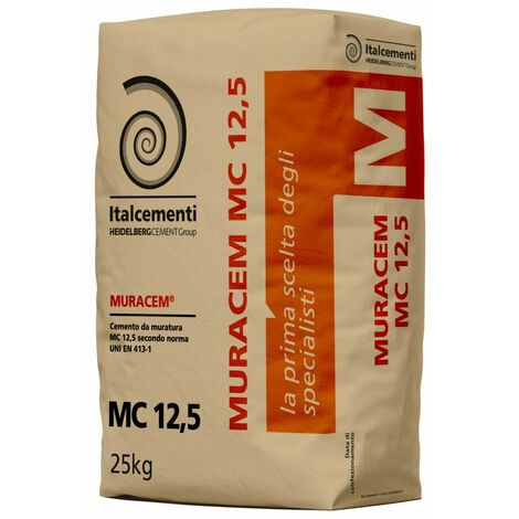 Italcementi Cemento Multifunzionale i.pro Muracem - Grigio - 25 kg