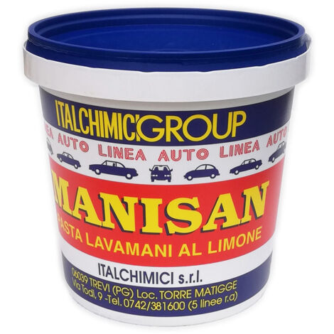 Italchimici manisan 750ml pasta lavamani