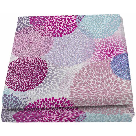 Italian Bed Linen Fantasy Soffioni Telo Copritutto Stampato 1 Posto, Microfibra