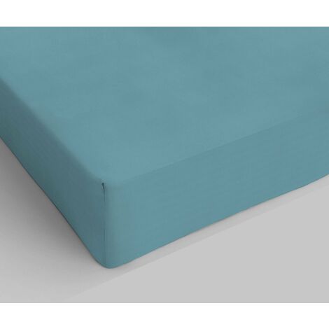 Italian Bed Linen, Max Color, Lenzuolo sotto, Ottanio, 1 Posto