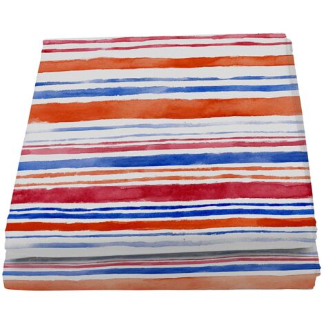 Italian Bed Linen Mt-Fa-Strisce – 1P Telo Copritutto, Microfibra, 1 Posto