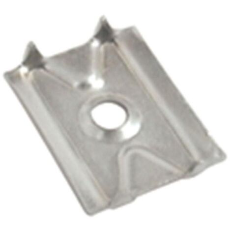 ITALIANA FERRAMENTA grapa ancha p/trasera armario 22x17 zincado - (caja 100)