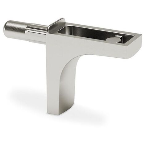 ITALIANA FERRAMENTA soporte estante k-line niquel pivote 3 , Soporte para Estante de Cristal y Madera K LINE - VerduEl soporte para estante K LINE es una solución es