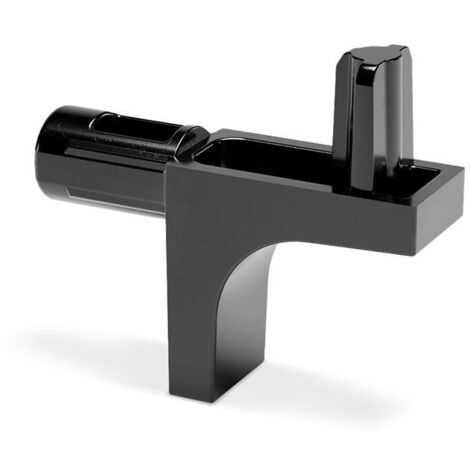ITALIANA FERRAMENTA soporte estante madera k-line acabado níquel oscuro