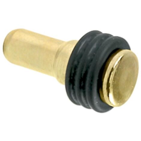 ITALIANA FERRAMENTA soporte estante or d5-10 l18 latonado con goma