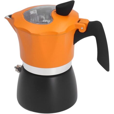 Italienische Espressokanne für den Herd, Mokkakanne für Espresso, Kaffeemaschine für Zuhause, Büro und Reisen