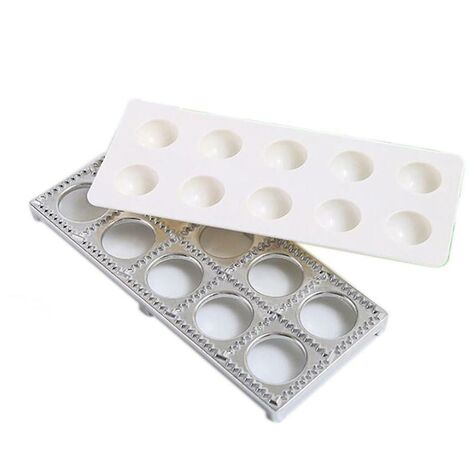 Italienische Nudelform Ravioli Tablett Platte Pin Quadratkanten für perfekte Befestigung und Form Ravioli Mak