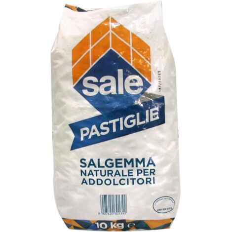 Italkali Pastiglie Di Salgemma Per Addolcimento Acque Sacchi da kg 10 