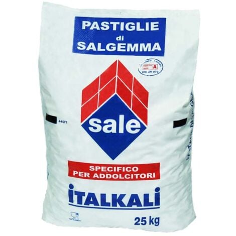 AUTRES ITALKALI Sale per addolcitore salgemma in pastiglie compatte 25 kg
