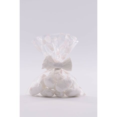 Italpak Buste Trasparenti per Bolle Alimentari 50 pz, Polipropilene, bianco e rosa, 9x12,5cm