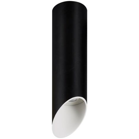 Italux Argon - Técnico moderno LED montado en superficie blanco, negro, blanco cálido 3000K 520lm