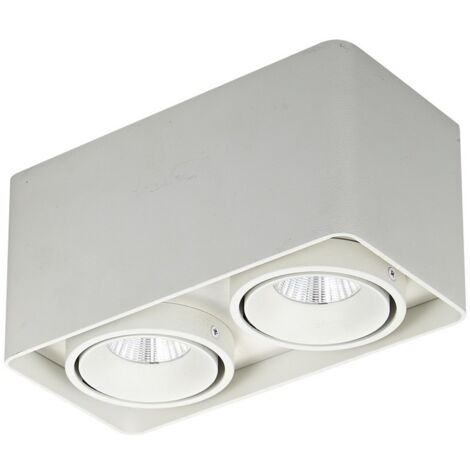 Italux Bonnie - LED technique moderne monté en surface blanc, blanc chaud 3000K 1700lm
