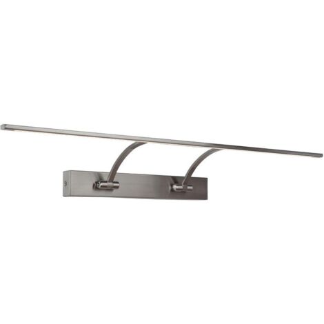 Italux Camila - Applique a LED moderna Nickel satinato, bianco caldo 3000K 945lm