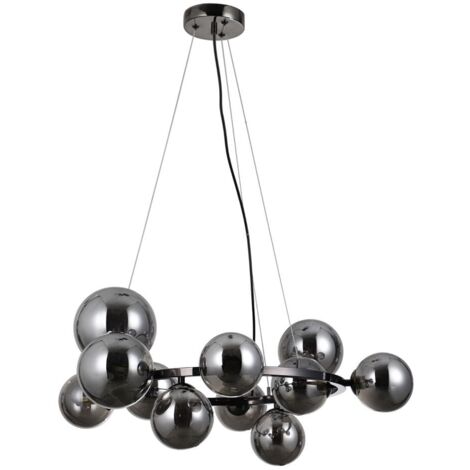 Italux Canello Moderne Globe-Pendel-Deckenleuchte, G9 LED