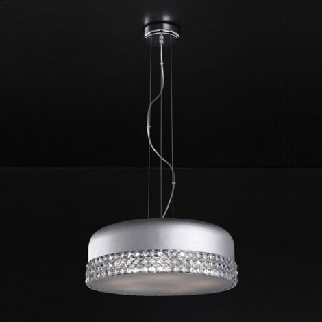 Italux Carina Plafonnier suspendu classique à 6 ampoules, G9