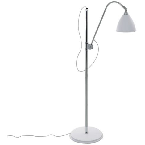 Italux Evato - Lampadaire Classique Blanc 1 Lumière, E14