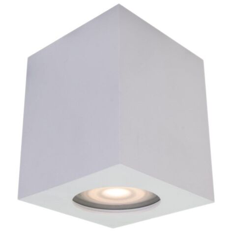 Italux Fabrycio - Luz blanca moderna para montaje en superficie 1, GU10, IP44