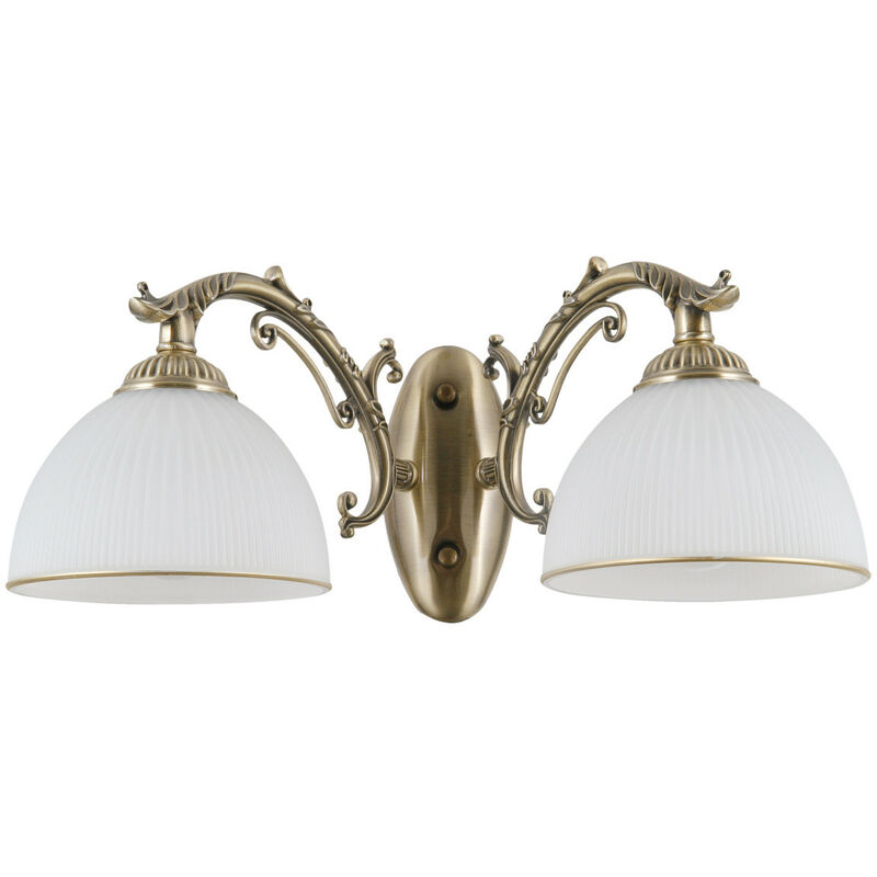 Italux Feneza Elegante lampada da parete a 2 luci