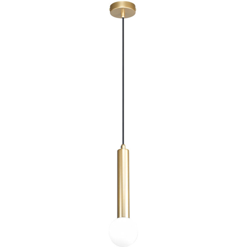 Italux Filano Suspension mince dorée Italux Filano Suspension mince dorée