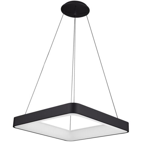 Italux Giacinto - Moderner LED-Anhänger schwarz, warmweiß 3000K 2750lm dimmbar