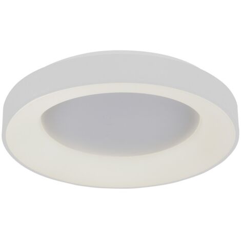 Italux Giulia - Lámpara de techo empotrada LED moderna blanca, blanca cálida 3000K 2200lm