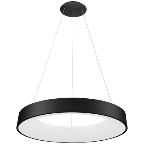 Italux Giulia - Moderner LED-Anhänger schwarz, warmweiß 3000K 4400lm