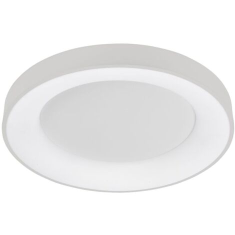 Italux Giulia - Plafonnier LED Moderne Blanc, Blanc Chaud 3000K 2750lm