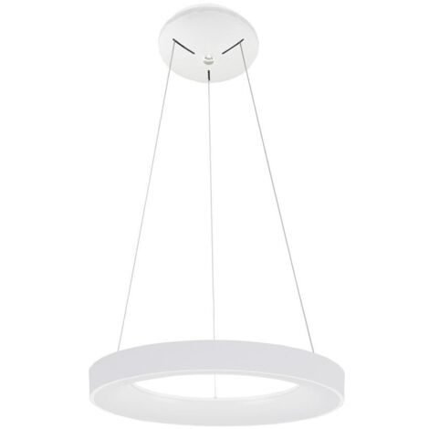 Italux Giulia - Suspension LED Moderne Blanc, Blanc Chaud 3000K 2200lm