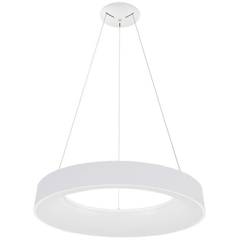 Italux Giulia - Suspension LED Moderne Blanc, Blanc Chaud 3000K 4400lm