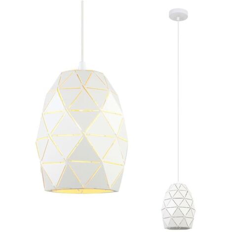 Italux Harley - Sospensione Moderna a Sospensione Bianca 1 Luce, E27