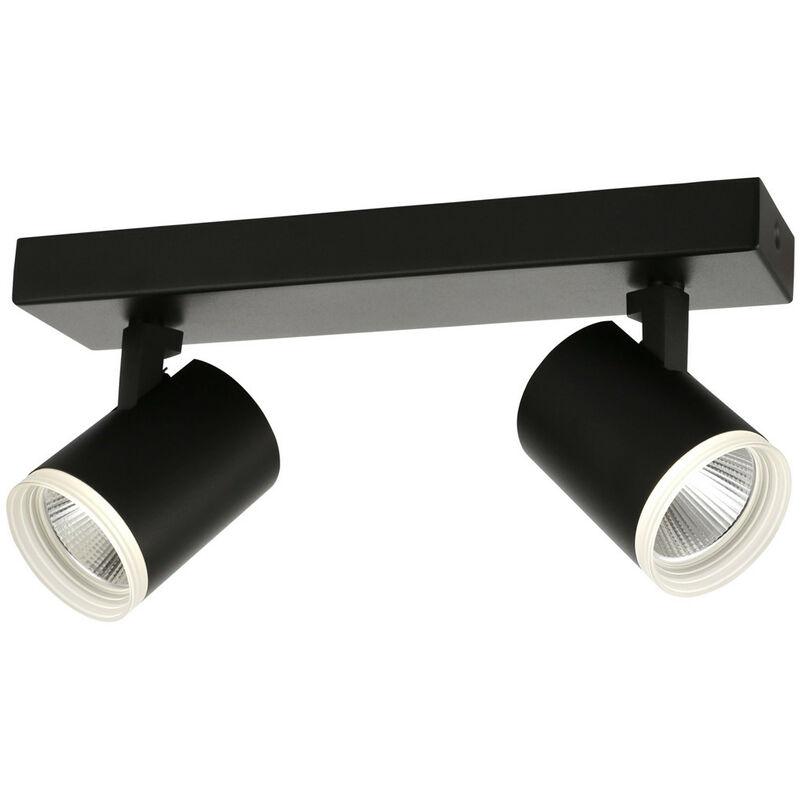Helvia Faretto led da soffitto moderno Twin, 4000K...