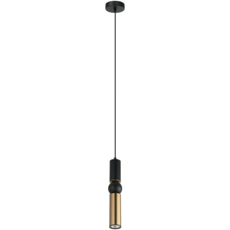 Italux Isidora Lámpara de techo colgante delgada moderna de 1 luz, GU10