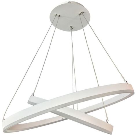 Italux Jovita - Moderner LED-Anhänger weiß, warmweiß 3000K 4070lm dimmbar