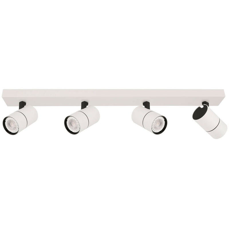 Image of Laconi Faretto da soffitto moderno a barra a 4 luci, GU10 - Italux