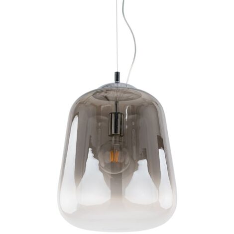 Italux Lanila - Lámpara colgante moderna Smoky 1 luz, E27