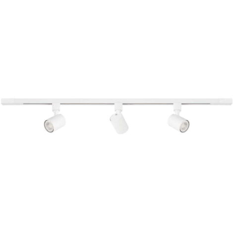 Italux Lumsi Barre de plafonnier moderne à 3 lumières, GU10