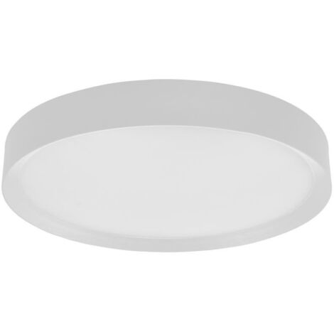 Italux Marcel - Moderne LED Flush Deckenleuchte Weiß, Warmweiß 3000K 2100lm