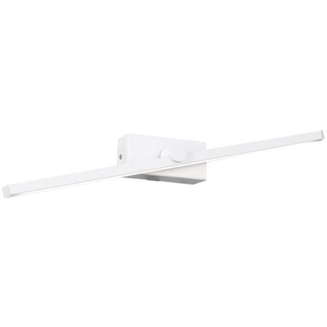 Italux Martinus - Lámpara de pared LED moderna blanca, blanco cálido 3000K 840lm