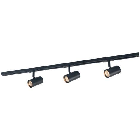 Italux Marvi Barre de plafonnier moderne à 3 lumières, GU10