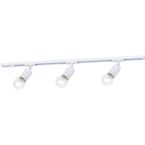 Italux Marvi Moderno faretto da soffitto a barra a 3 luci, attacco E27