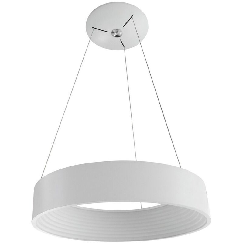 Image of Mattia - Lampada a sospensione moderna a led bianco, bianco caldo 3000K 1760lm - Italux