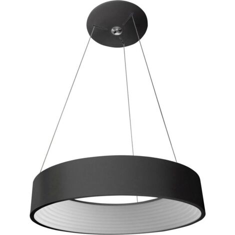 Italux Mattia - Moderner LED-Anhänger schwarz, warmweiß 3000K 1760lm