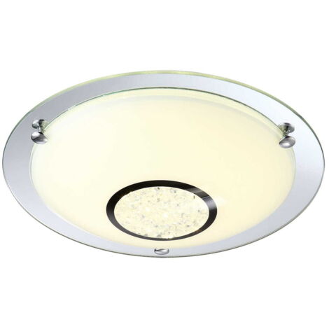 Italux Minako Plafoniera Classica a 1 Luce da Incasso a Soffitto LED, 4000K