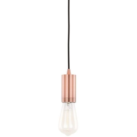 Italux Moderne Pendelleuchte Rot Kupfer 15 cm