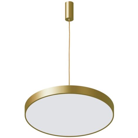 Italux Orbital - Moderner LED-Anhänger Golden, Warmweiß 3000K 3600lm