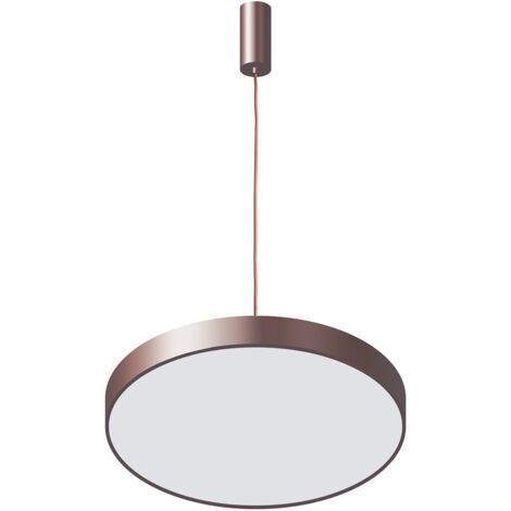 Italux Orbital - Sospensione a sospensione moderna a LED caffè, bianco caldo 3000K 1800lm