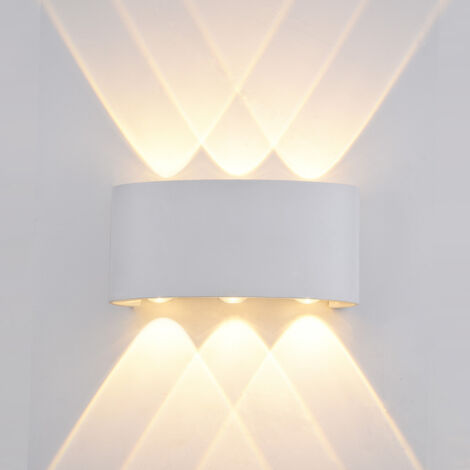 Italux Ortelo Lámpara de pared moderna para exteriores Up Down LED,
