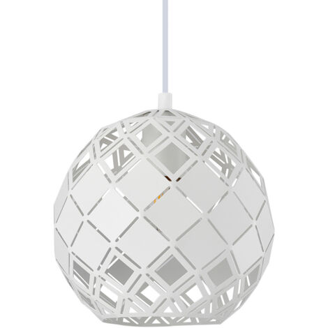Italux Paulela Moderna lámpara de techo colgante de cúpula de 1 luz, E27